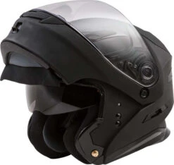 Gmax MD-01 Helmet Solids -Motorcycle Helmet Store gmax md 01 helmet solid matte black front 85487.1560299296