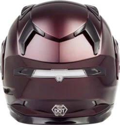 Gmax MD-01 Helmet Solids -Motorcycle Helmet Store gmax md 01 helmet solid wine red back 30811.1560298920
