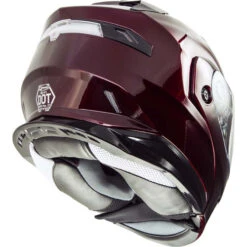 Gmax MD-01 Helmet Solids -Motorcycle Helmet Store gmax md 01 helmet solid wine red bottom 47926.1560298915
