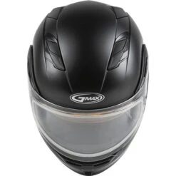 Gmax MD-01S Modular Snow Helmet - Dual Shield -Motorcycle Helmet Store gmax md 01s modular snow dual shield helmet matte black front 04105.1698272869