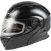 Gmax MD-01S Modular Snow Helmet - Electric Shield -Motorcycle Helmet Store gmax md 01s modular snow helmet with electric shield black 68486.1698272040