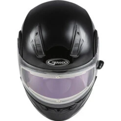 Gmax MD-04S Modular Snow Helmet - Electric Shield -Motorcycle Helmet Store gmax md 04s modular snow electric shield helmet black top 12901.1698271147