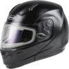 Gmax MD-04S Modular Snow Helmet - Electric Shield -Motorcycle Helmet Store gmax md 04s modular snow helmet with electric shield black 59650.1698271080