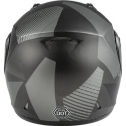 Gmax MD-04S Reserve Helmet - Dual Shield -Motorcycle Helmet Store gmax md 04s reserve snow helmet black silver back 95335.1669458302
