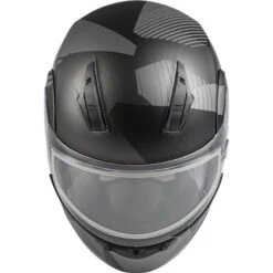 Gmax MD-04S Reserve Helmet - Dual Shield -Motorcycle Helmet Store gmax md 04s reserve snow helmet dual shield black silver front 84303.1669458286