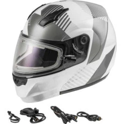 Gmax MD-04S Reserve Helmet - Electric Shield -Motorcycle Helmet Store gmax md 04s reserve snow helmet electric shield white silver set 31051.1669374391