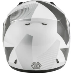 Gmax MD-04S Reserve Helmet - Electric Shield -Motorcycle Helmet Store gmax md 04s reserve snow helmet white silver back 75206.1669374545