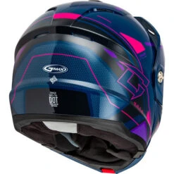 Gmax MD-74S Spectre Snow Helmet - Electric Shield 30 Gmax MD-74S Spectre Snow Helmet - Electric Shield -Motorcycle Helmet Store gmax md 74s specter electric shield helmet blue purple pink back right 20416.1698714404