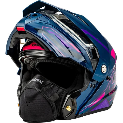 Gmax MD-74S Spectre Snow Helmet - Electric Shield 9 Gmax MD-74S Spectre Snow Helmet - Electric Shield - Image 7
