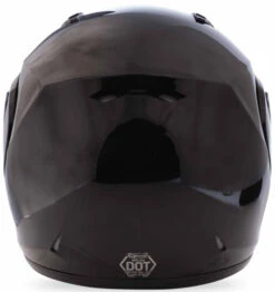 Gmax MD04 Solid Helmet -Motorcycle Helmet Store gmax md04 solid helmet black back 68628.1497407131