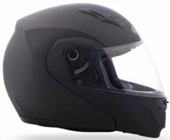 Gmax MD04 Solid Helmet -Motorcycle Helmet Store gmax md04 solid helmet flat black left 43647.1497407131