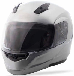 Gmax MD04 Solid Helmet -Motorcycle Helmet Store gmax md04 solid helmet silver 56454.1497407131