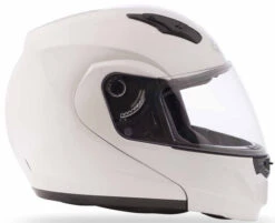 Gmax MD04 Solid Helmet -Motorcycle Helmet Store gmax md04 solid helmet white pearl left 86227.1497407131