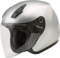 Gmax OF-17 Helmet Solids -Motorcycle Helmet Store gmax of 17 helmet solid dark silver 27789.1560420520