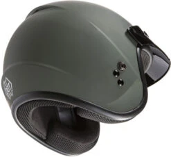 Gmax OF-2 Helmet Solids -Motorcycle Helmet Store gmax of 2 helmet solid matte green bottom 63946.1587946045