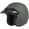 Gmax OF-2 Helmet Solids -Motorcycle Helmet Store gmax of 2 helmet solid matte green 00201.1587946036