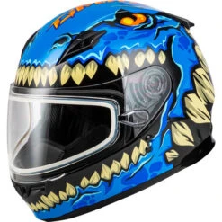 Gmax GM-49Y Drax Youth Snow Helmet -Motorcycle Helmet Store gmax youth gm 49y drax helmet blue 51673.1698712509