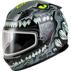 Gmax GM-49Y Drax Youth Snow Helmet -Motorcycle Helmet Store gmax youth gm 49y drax helmet grey 41525.1698712536