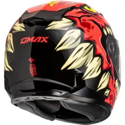 Gmax GM-49Y Drax Youth Snow Helmet -Motorcycle Helmet Store gmax youth gm 49y drax helmet red back right 47635.1698712684