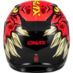 Gmax GM-49Y Drax Youth Snow Helmet -Motorcycle Helmet Store gmax youth gm 49y drax helmet red back 39947.1698712712