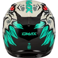 Gmax GM-49Y Drax Youth Snow Helmet -Motorcycle Helmet Store gmax youth gm 49y drax helmet silver back 06497.1698712725