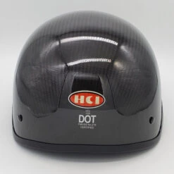 HCI 100 Half Helmet Carbon Fiber -Motorcycle Helmet Store hci 100 carbon fiber helmet back 16387.1603146492