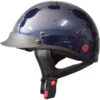 HCI 100 Helmet Midnight Blue -Motorcycle Helmet Store hci 100 helmet midnight blue left 23300.1628043453