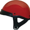 HCI 100 Half Helmet Red 2 HCI 100 Half Helmet Red -Motorcycle Helmet Store hci 100 104 half helmet red 51323.1495762072