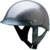 HCI 100 Half Helmet Gloss Deep Silver -Motorcycle Helmet Store hci 100 112 half helmet gloss deep silver 62269.1495594470