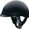 HCI 100 Half Helmet Matte Black -Motorcycle Helmet Store hci 100 116 half helmet matte black 33981.1495763558
