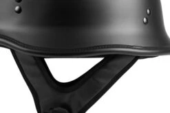 Highway 21 9MM German Helmet Solid -Motorcycle Helmet Store highway 21 9mm helmet solid matte black details 89827.1596928776