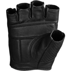 Highway 21 Half Jab Perforated Gloves -Motorcycle Helmet Store highway 21 half jab perforated gloves black palm 53436.1646183209