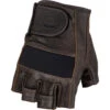 Highway 21 Half Jab Perforated Gloves -Motorcycle Helmet Store highway 21 half jab perforated gloves brown 68453.1646183220