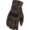 Highway 21 Jab Full Leather Gloves -Motorcycle Helmet Store highway 21 jab full leather gloves brown 05758.1646177760