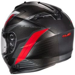 HJC C70 Silon Helmet -Motorcycle Helmet Store hjc c70 silon helmet mc1 black red white back left 13670.1634981285