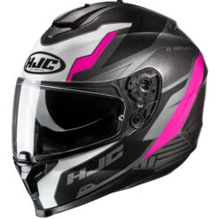 HJC C70 Silon Helmet -Motorcycle Helmet Store hjc c70 silon helmet mc8 white pink 57130.1634981285