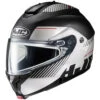 HJC C91 Prod Snow Helmet - Dual Shield -Motorcycle Helmet Store hjc c91 prod helmet dual shield mc 5sf black white left 71718.1666351584