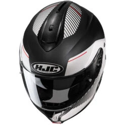 HJC C91 Prod Helmet -Motorcycle Helmet Store hjc c91 prod helmet mc 5sf black white front left 39940.1634985412