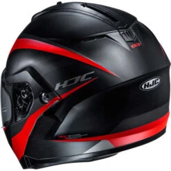 HJC C91 Taly Helmet -Motorcycle Helmet Store hjc c91 taly helmet mc 1sf black red back 10800.1602667625