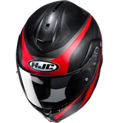 HJC C91 Taly Helmet -Motorcycle Helmet Store hjc c91 taly helmet mc 1sf black red top 03166.1602667622