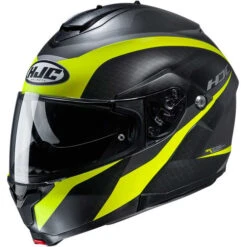 HJC C91 Taly Helmet -Motorcycle Helmet Store hjc c91 taly helmet mc 3hsf black hi viz 70047.1602667613