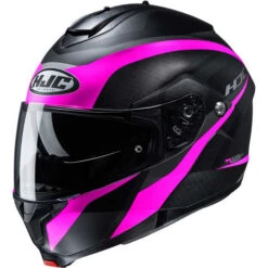 HJC C91 Taly Helmet -Motorcycle Helmet Store hjc c91 taly helmet mc 8sf black pink 02376.1602653132