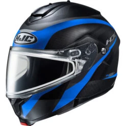 HJC C91 Taly Snow Helmet - Dual Shield -Motorcycle Helmet Store hjc c91 taly snow helmet dual shield mc 2sf black blue 01366.1666350023