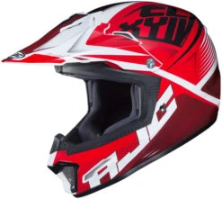 HJC CL-XY II Ellusion Youth Helmet -Motorcycle Helmet Store hjc cl xy 2 ellusion helmet mc 1 red white 02515.1568858052