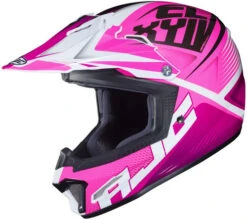 HJC CL-XY II Ellusion Youth Helmet -Motorcycle Helmet Store hjc cl xy 2 ellusion helmet mc 8 pink white 11244.1568858184