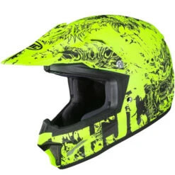 HJC CL-XY 2 Creeper Youth Helmet -Motorcycle Helmet Store hjc cl xy2 creeper helmet mc 3hsf hi viz 44769.1602658858