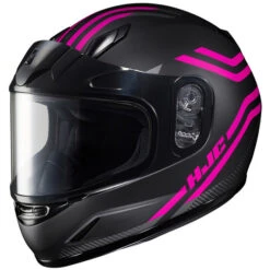 HJC CL-Y Strix Snow Youth Helmet - Dual Shield -Motorcycle Helmet Store hjc cl y strix snow helmet mc 8sf 83027.1666341455