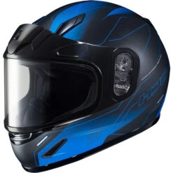 HJC CL-Y Taze Snow Youth Helmet - Dual Shield -Motorcycle Helmet Store hjc cl y taze snow helmet mc 2sf 67948.1605423276