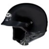 HJC CS-2N Helmet Black -Motorcycle Helmet Store hjc cs 2n half helmet black 60490.1444064838.500.659