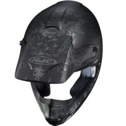 HJC CS-MX 2 Creeper Helmet -Motorcycle Helmet Store hjc cs mx2 creeper helmet mc 5sf black top 46128.1602658389